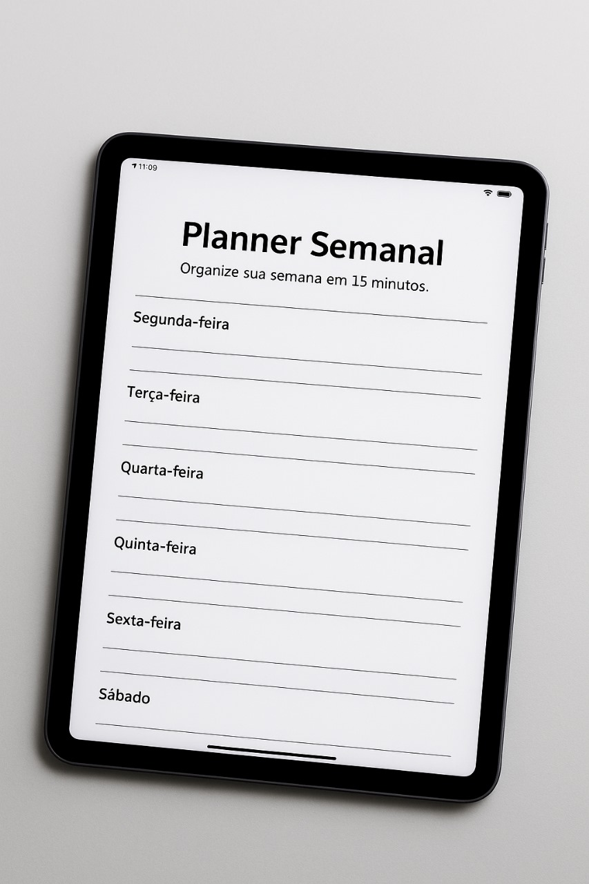 Planner semanal